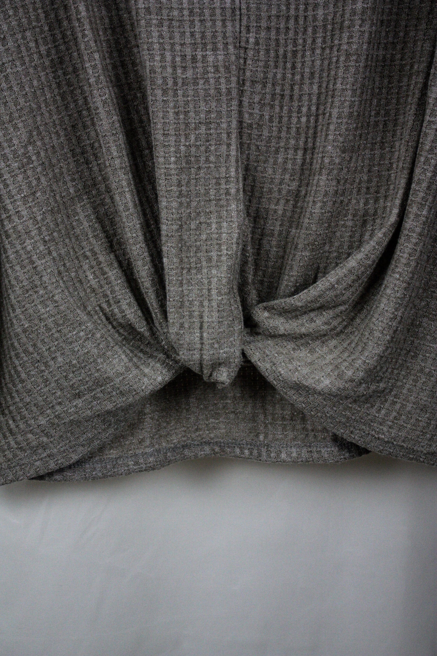 Twist Front Top - Olive