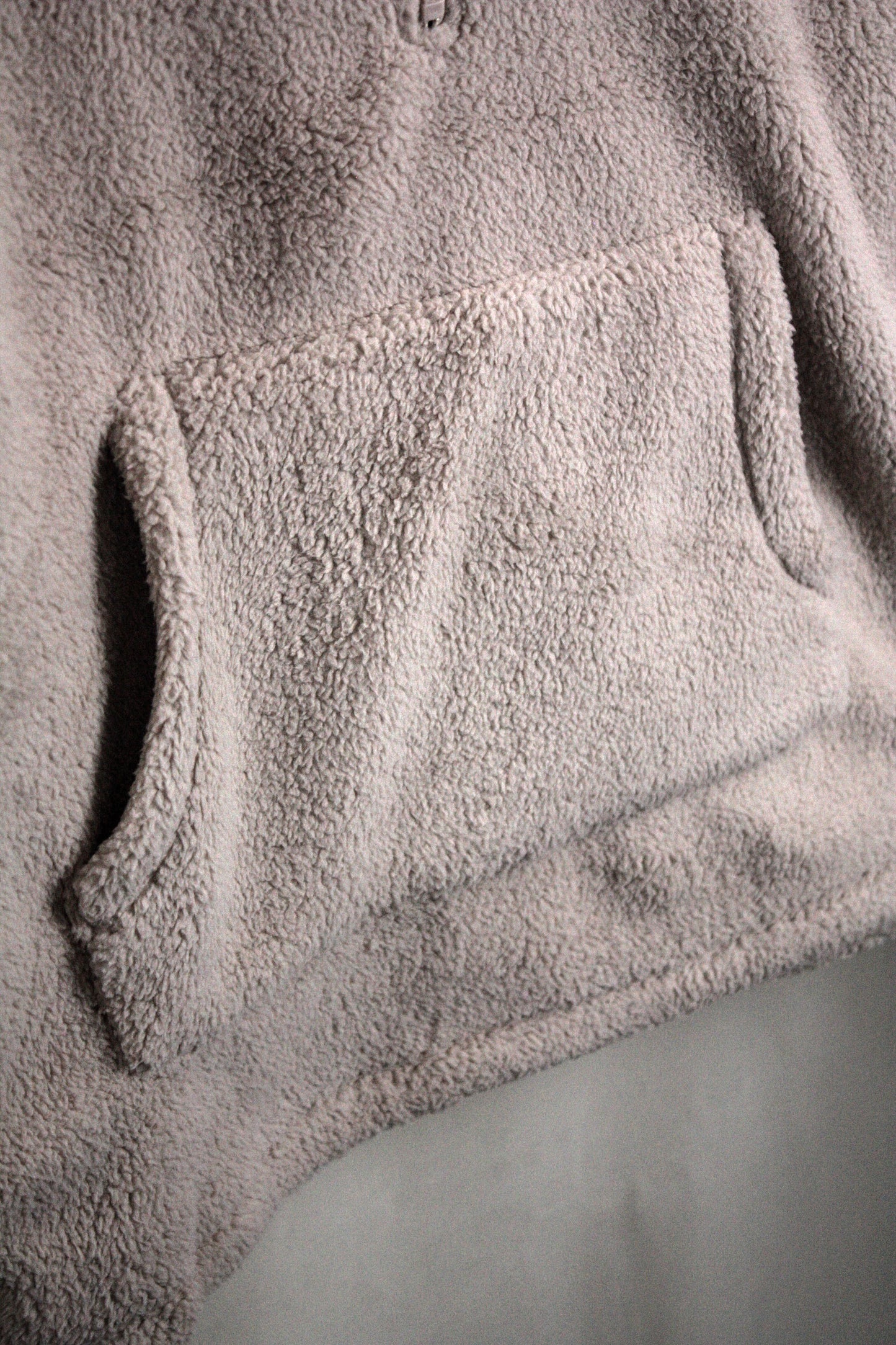 Fleece Quarter Zip - Natural