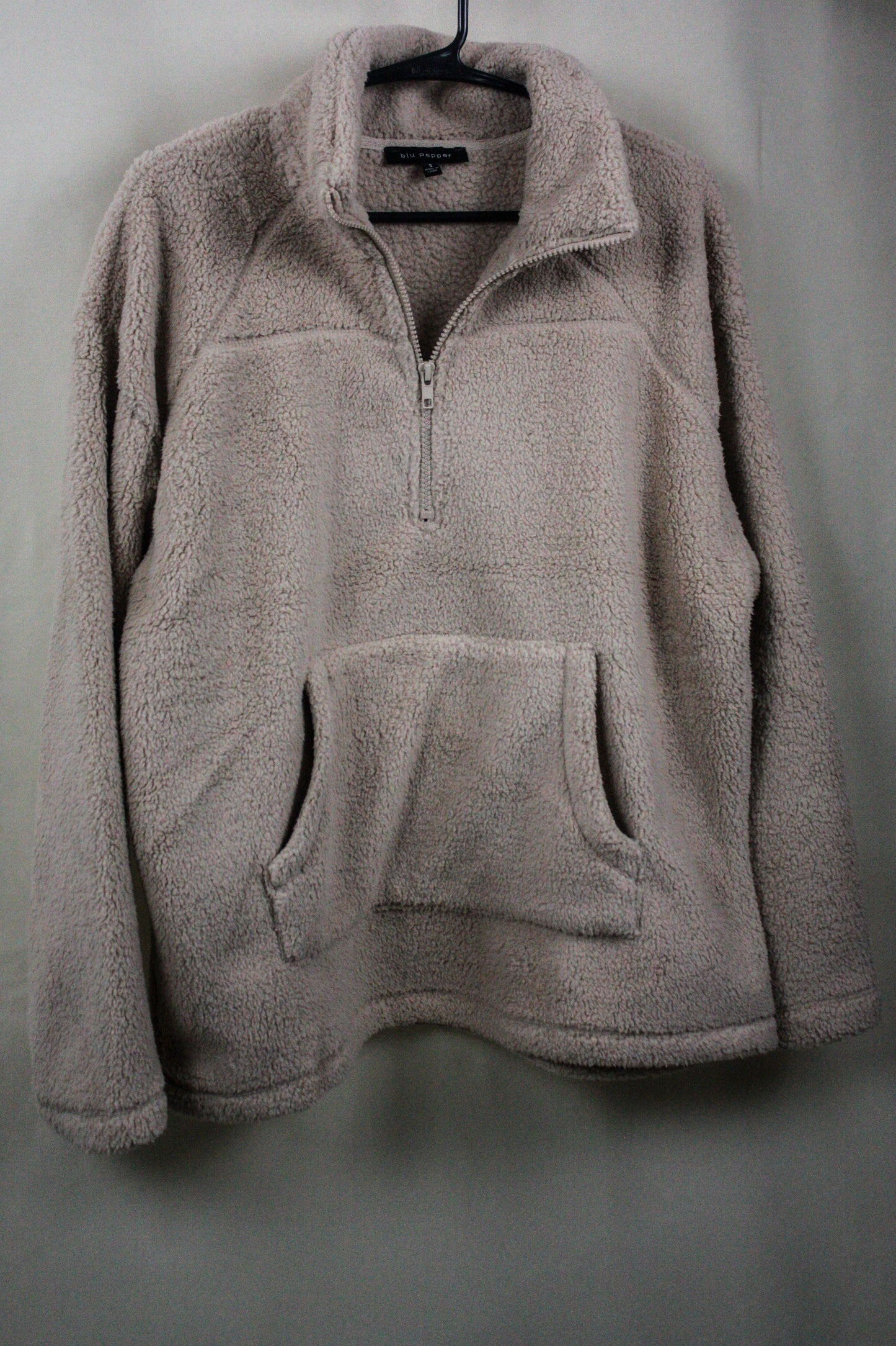 Fleece Quarter Zip - Natural